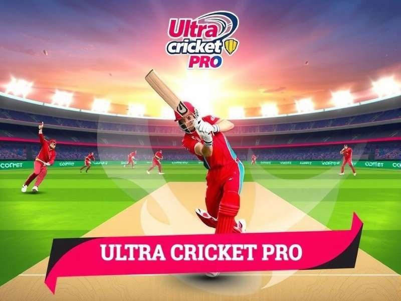 Ultra Cricket Pro Game Banner